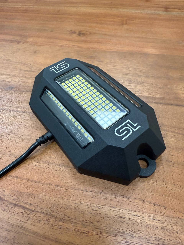 Pure White 128 LED Rock Lights