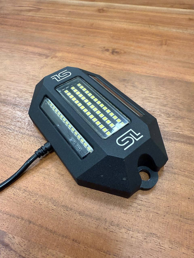 Pure White 90 LED Rock Lights