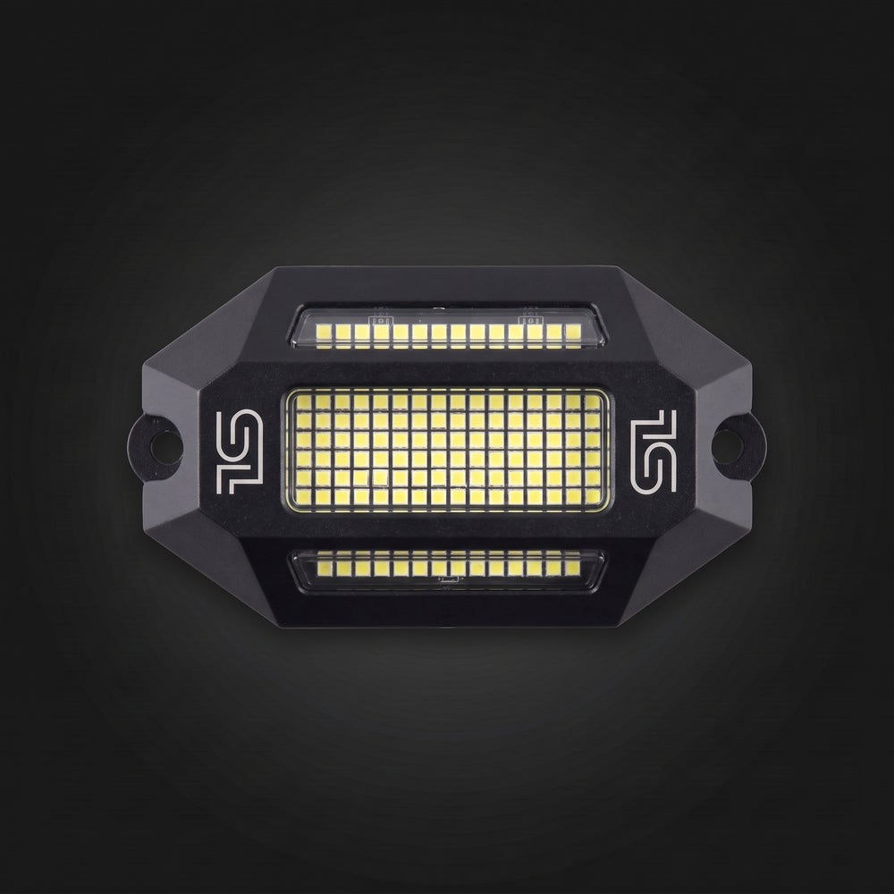 Pure White 128 LED Rock Lights