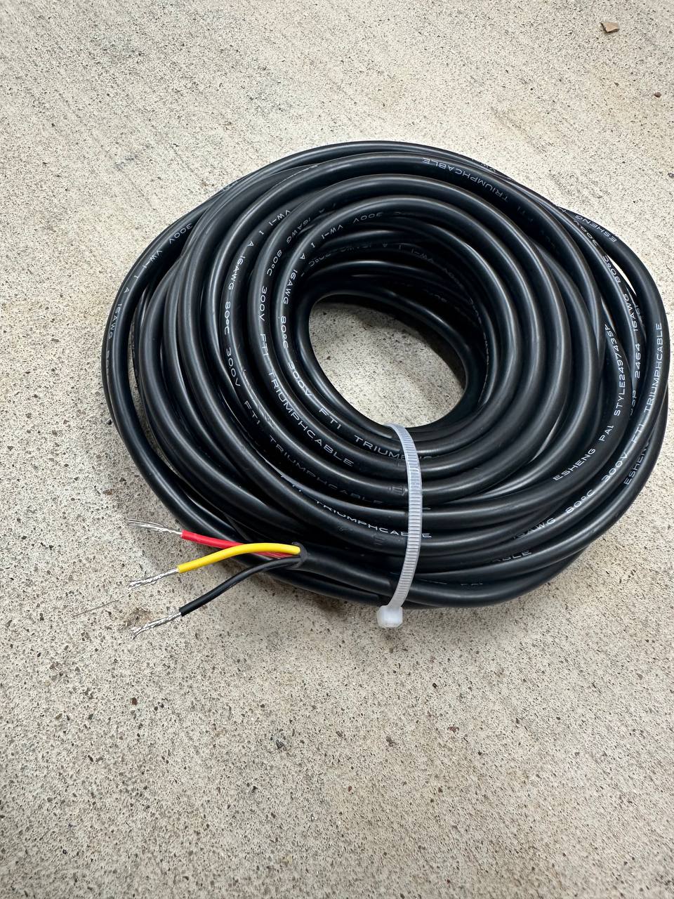 50FT Encased 3PIN 16GA Wire