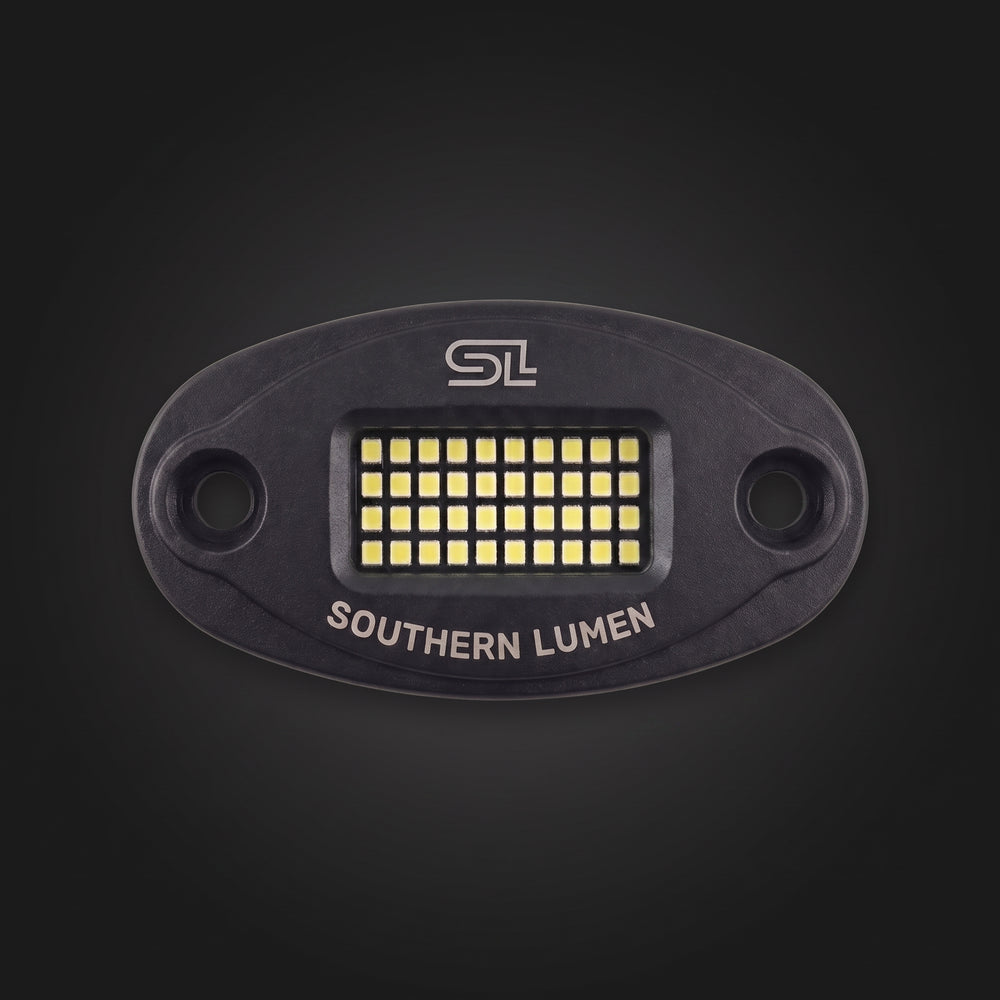 Pure White 48 LED Rock Lights