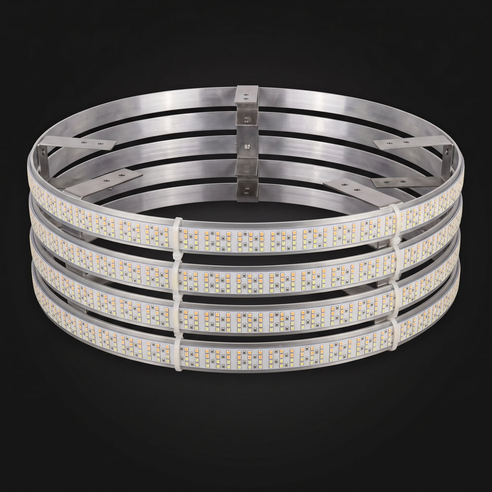 Quad Row Switchback Wheel Lights