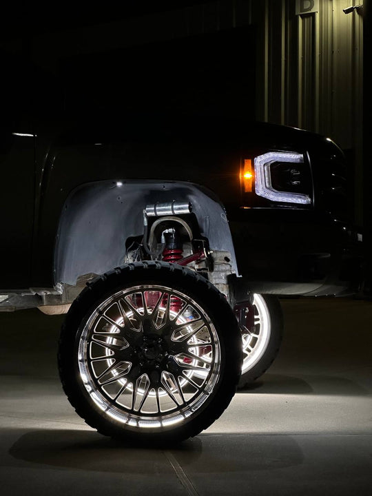 Extreme Intensity Pure White Wheel Lights - Southern Lumen