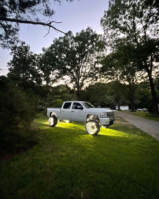 High Intensity Pure White Wheel Lights - Southern Lumen