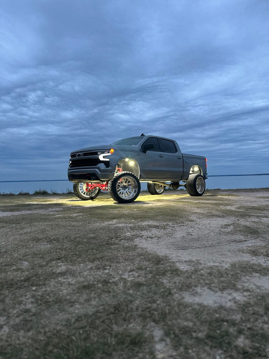 Southern Lumen 36-LED pure white rock light with a durable construction and bright illumination, ideal for enhancing vehicle aesthetics and off-road visibility.