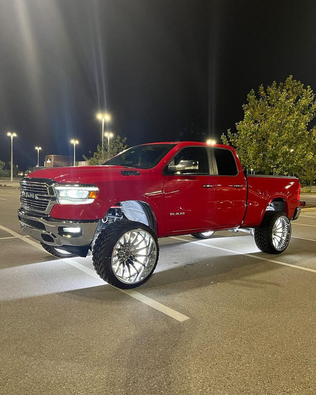 Southern Lumen's high-intensity pure white wheel lights deliver ultra-bright LED illumination and robust construction for enhanced vehicle aesthetics and performance.